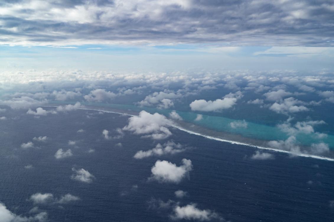 The Philippines’ South China Sea task force confirmed the presence of a floating structure measuring 6 by 6 meters in the disputed Scarborough Shoal. (AFP)