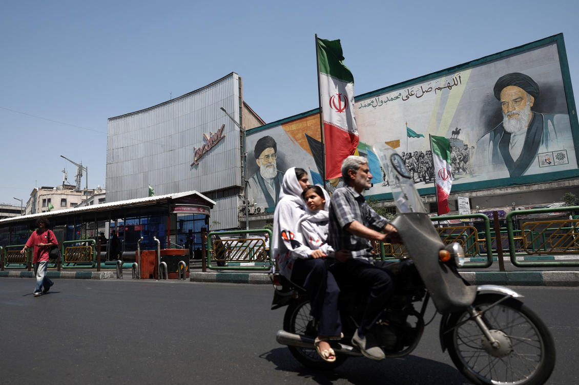 Iran and Israel said on Monday that hostilities between them had halted, after the two countries exchanged strikes that threatened to reignite the Middle East war. (WANA via Reuters)