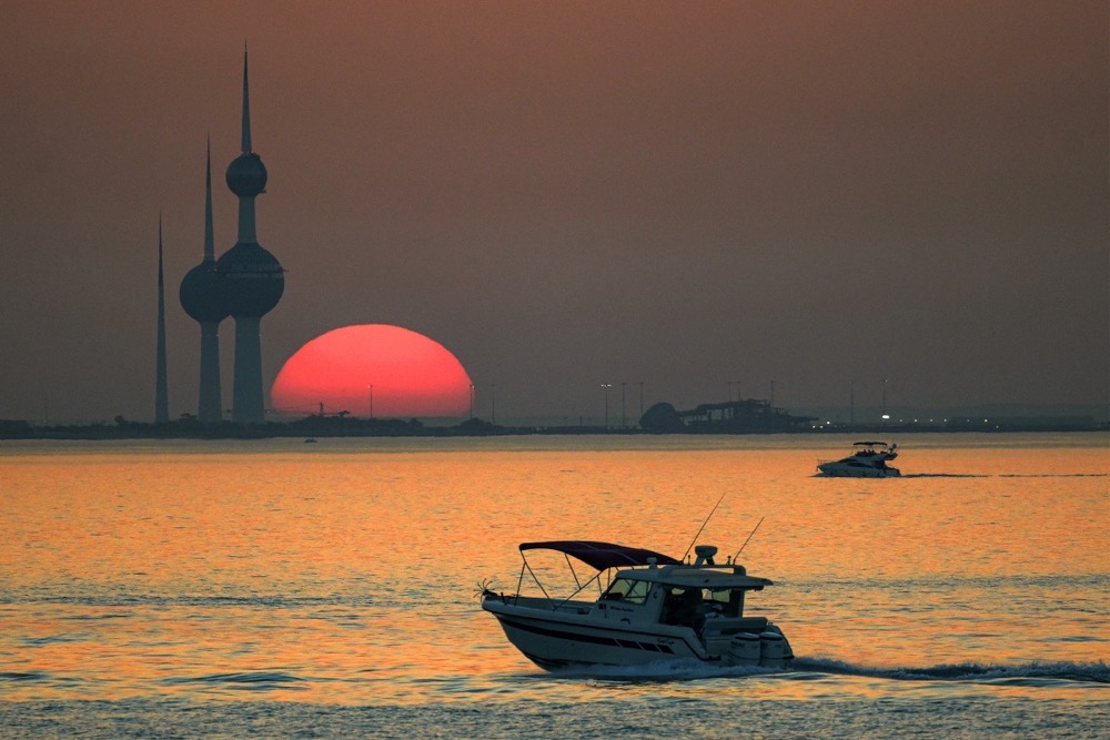 Kuwait said it was fending off drones early Wednesday morning. (AFP/File)