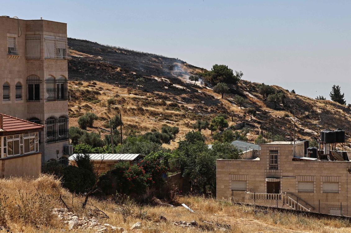 Israeli settlers impeded firefighting near Christian West Bank village, Palestinians say