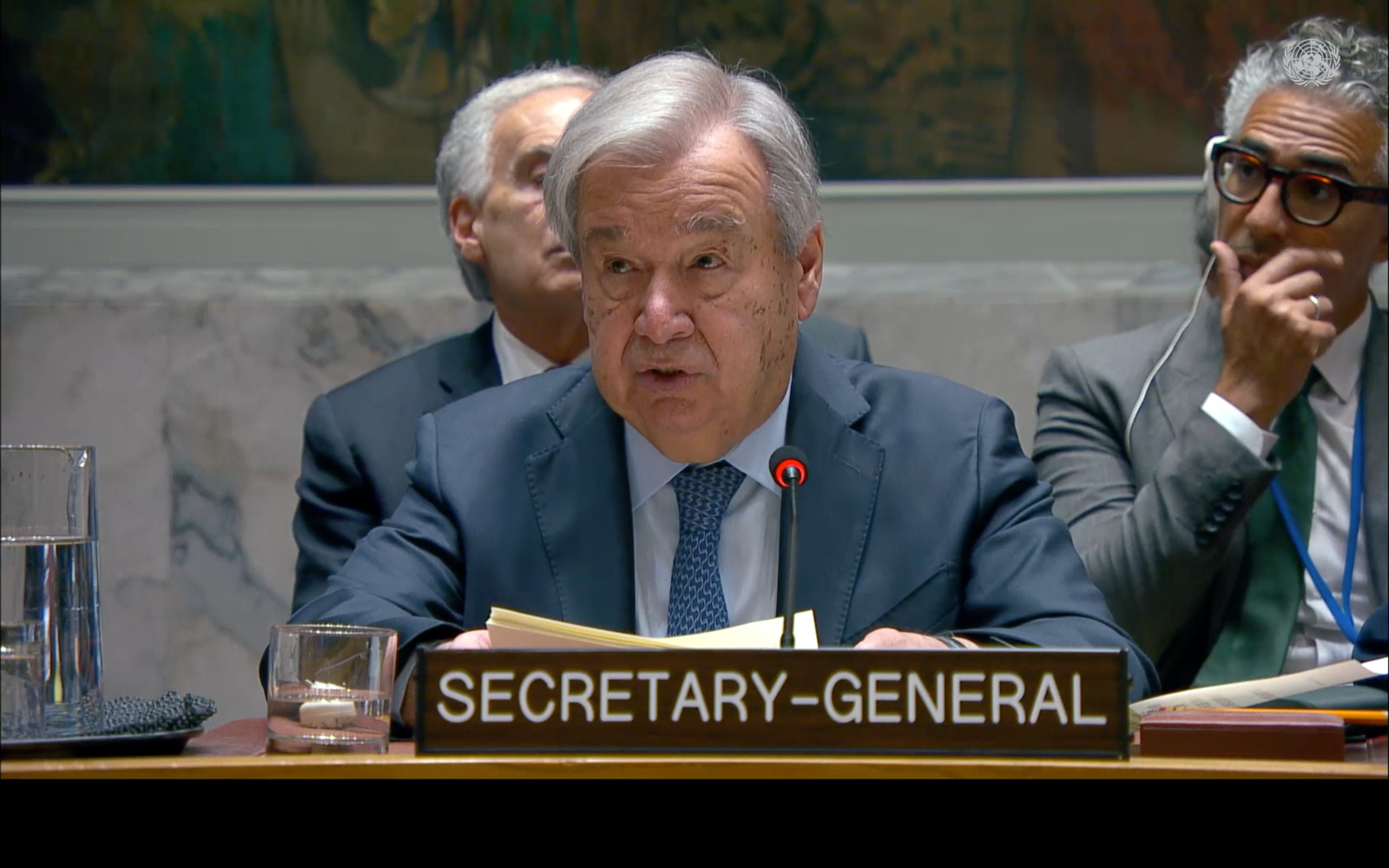 UN Secretary-General Antonio Guterres on Wednesday called for a new security architecture in the Gulf, as he warned that escalating conflicts across the Middle East threaten to increase regional instability, jeopardize the fragile progress in Syria, and undermine efforts to secure lasting peace. (Screenshot/UNTV)