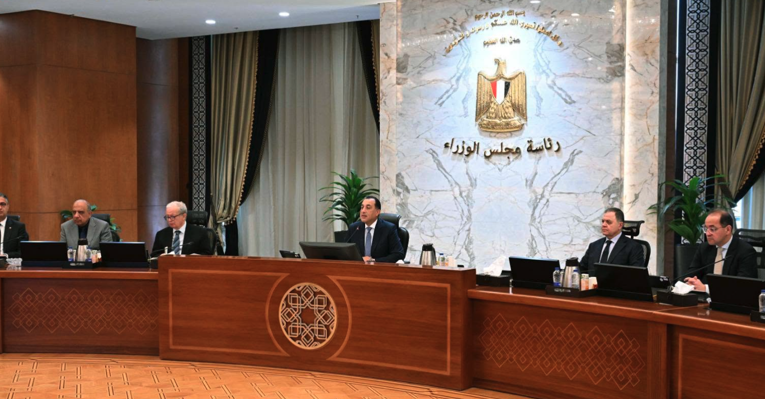 Mostafa Madbouly was speaking at a weekly cabinet meeting. Facebook/EgyptianCabinet