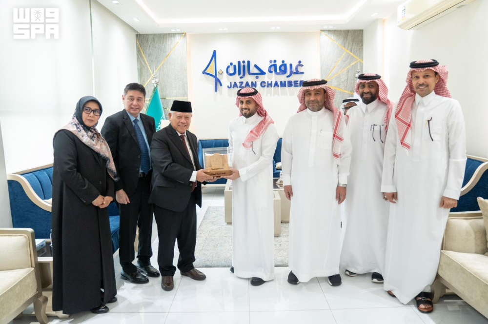 Indonesian ambassador visits Jazan Chamber