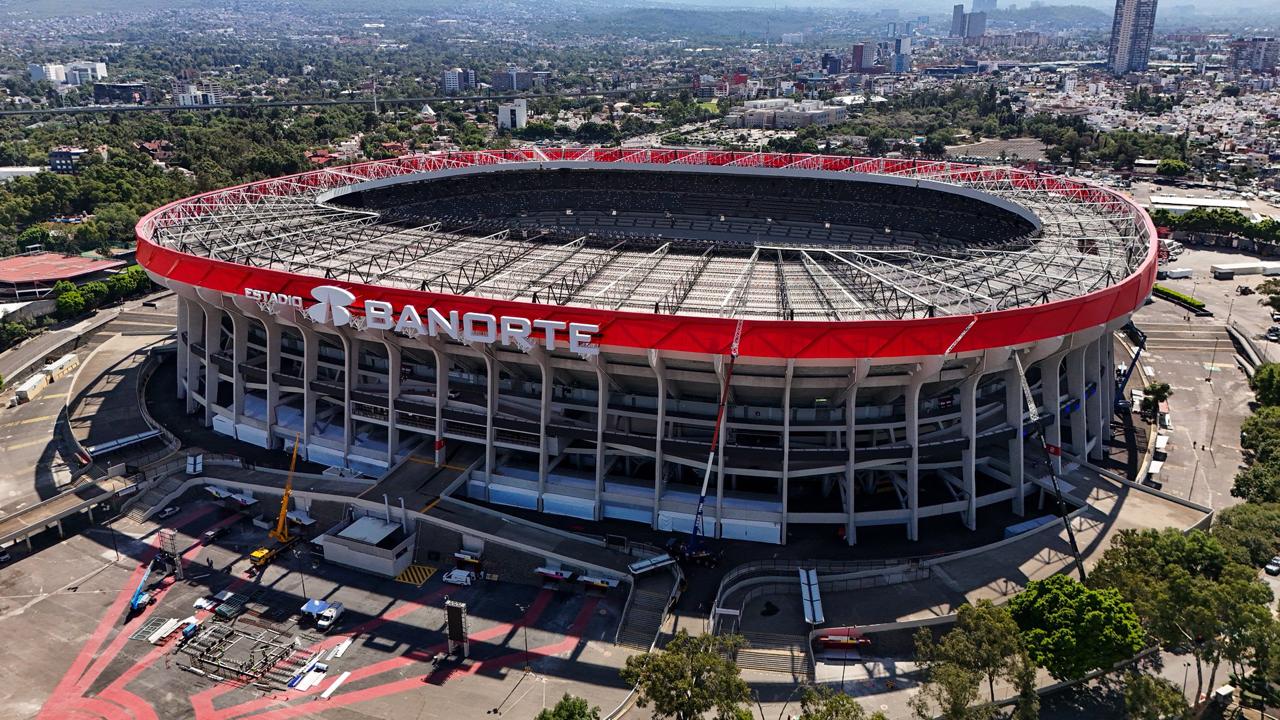 FPC Industries, a subsidiary of FIPCO, supplied more than 4,000 sq. meters of PVC fabric for the venue’s new “Red Crown” — the sweeping canopy that rings the top of the stadium and has become one of its defining visual signatures following a major renovation. (Supplied)