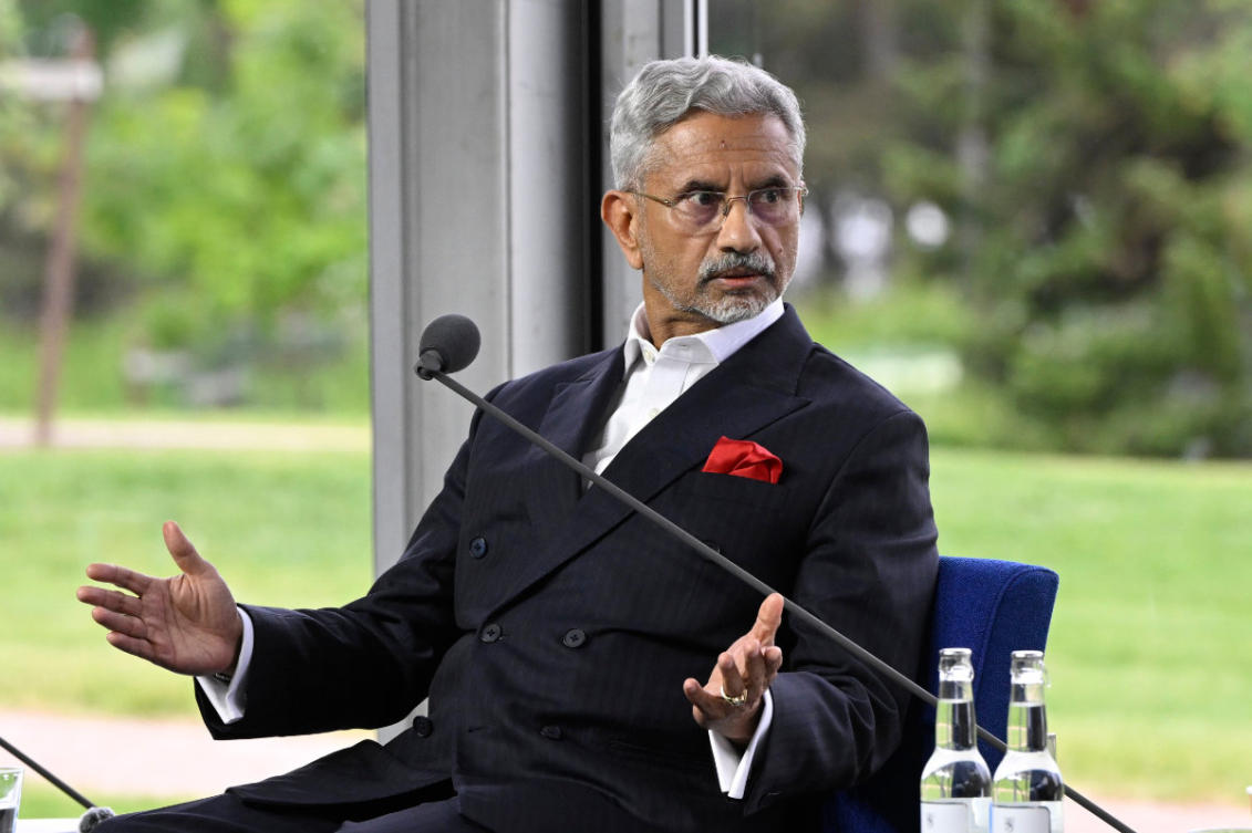 India's Foreign Minister Subrahmanyam Jaishankar attends the annual Kultaranta Talks, at the president's summer residence Kultaranta in Naantali, Finland,on June 11, 2026. (Antti Aimo-Koivisto/Lehtikuva via AP)