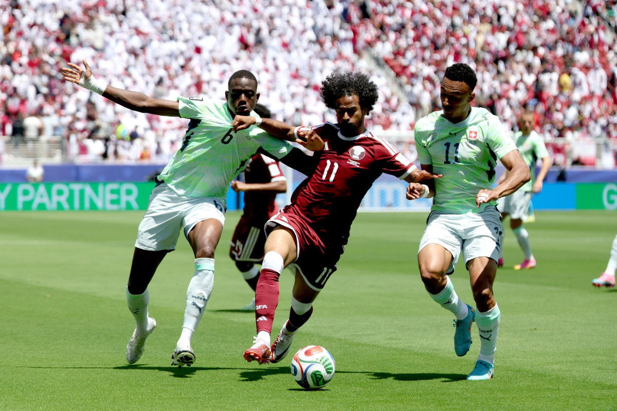 Khoukhi equalizer secures historic point for Qatar in opener against Switzerland