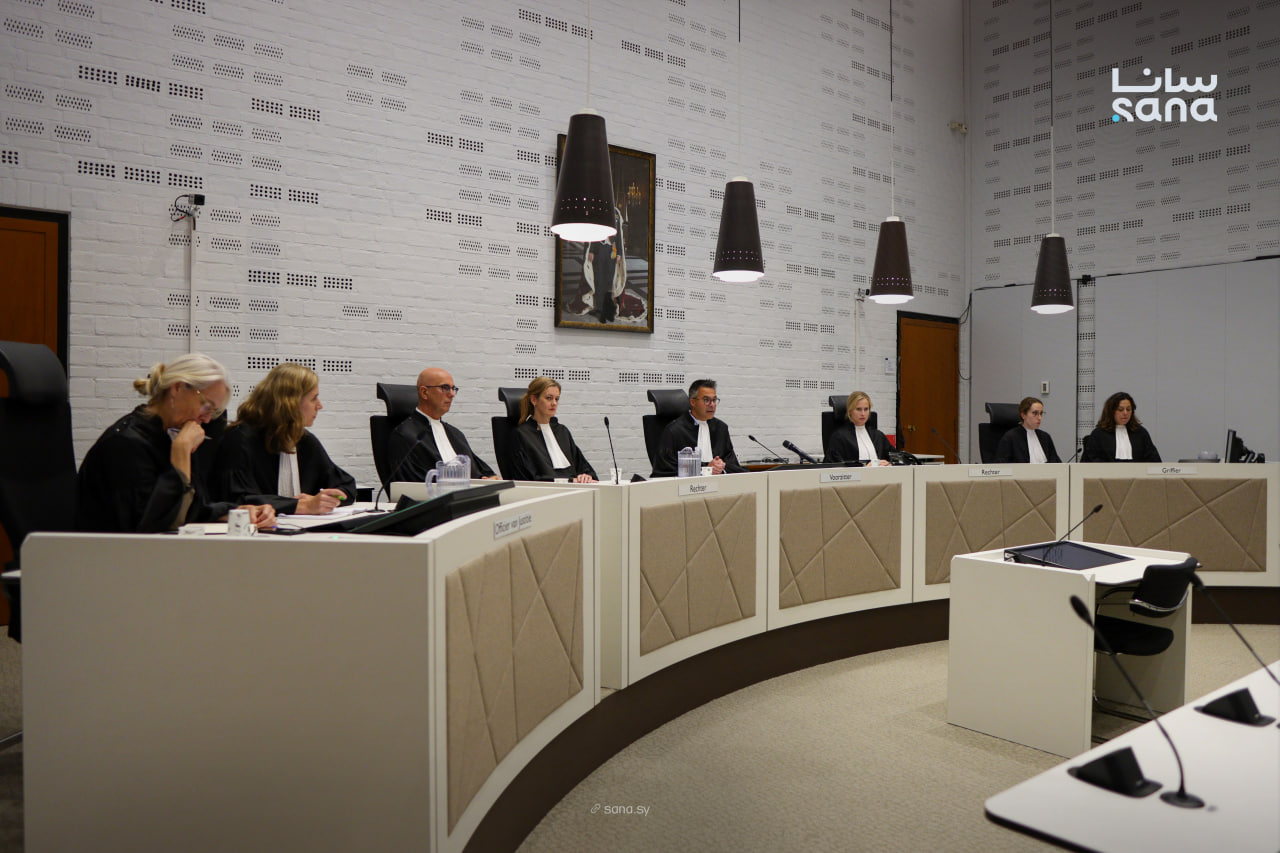 Dutch judges in the district court in The Hague established that 58-year-old Rafik A. was a former pro-Assad militia member who committed crimes against humanity. (SANA)