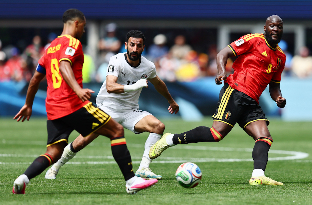 Belgium and Egypt played out a 1-1 draw at Lumen Field in Seattle, in a match that saw the Pharaohs frustrate and outplay the Red Devils for more than an hour before momentum shifted. (Imagn Images via Reuters)