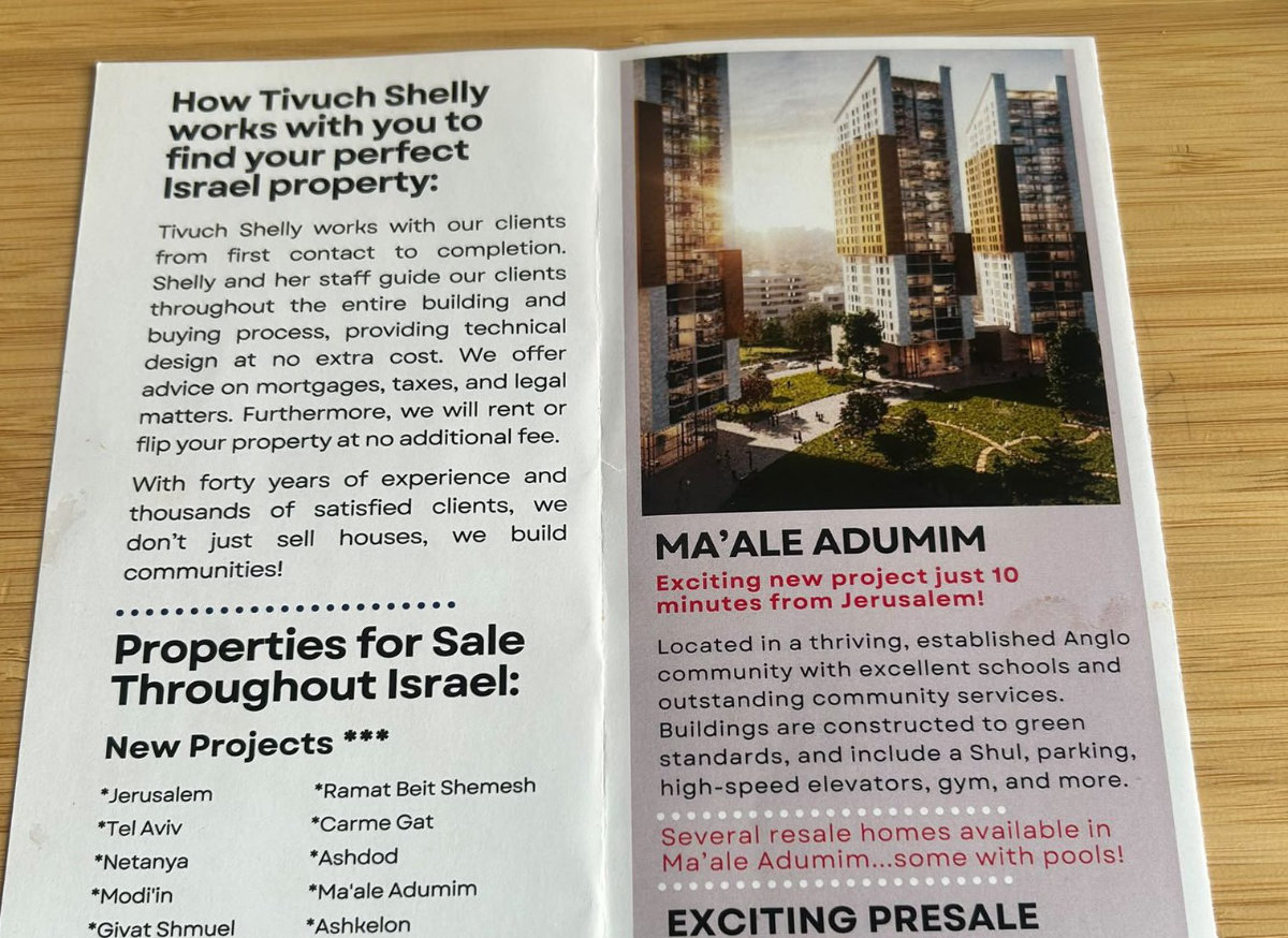 Illegal Israeli settlement homes promoted at property show in London