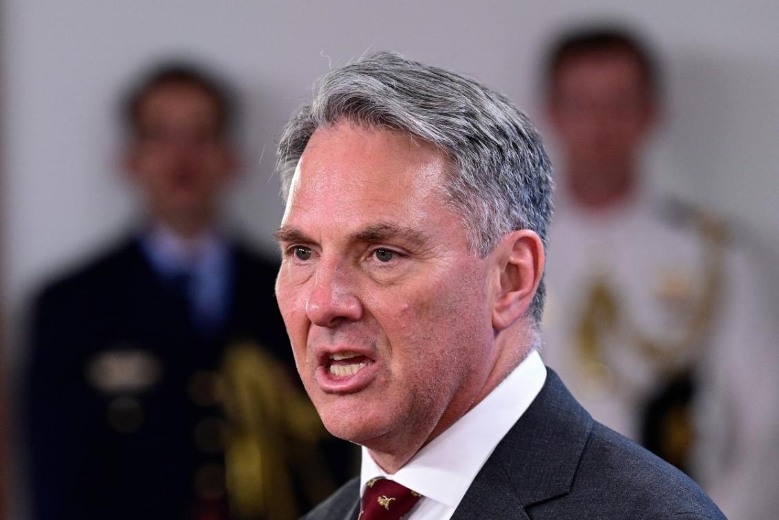 US Marine Corps plans for a crisis-ready stockpile in Australia are part of a “growing US footprint” in the country and important for national security, Defense Minister Richard Marles said. (AFP)