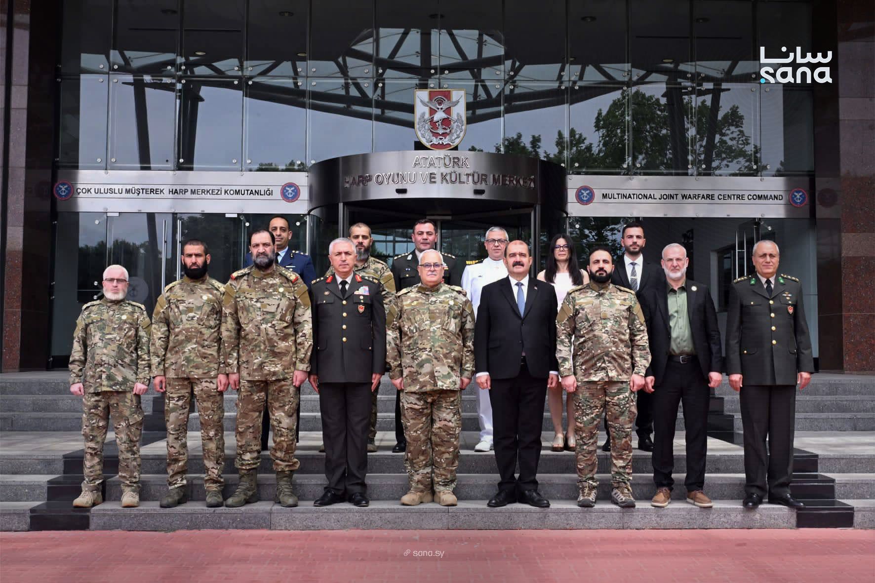 The delegation was led by Maj. Gen. Salim Idris from Syria’s Ministry of Defense. (SANA)