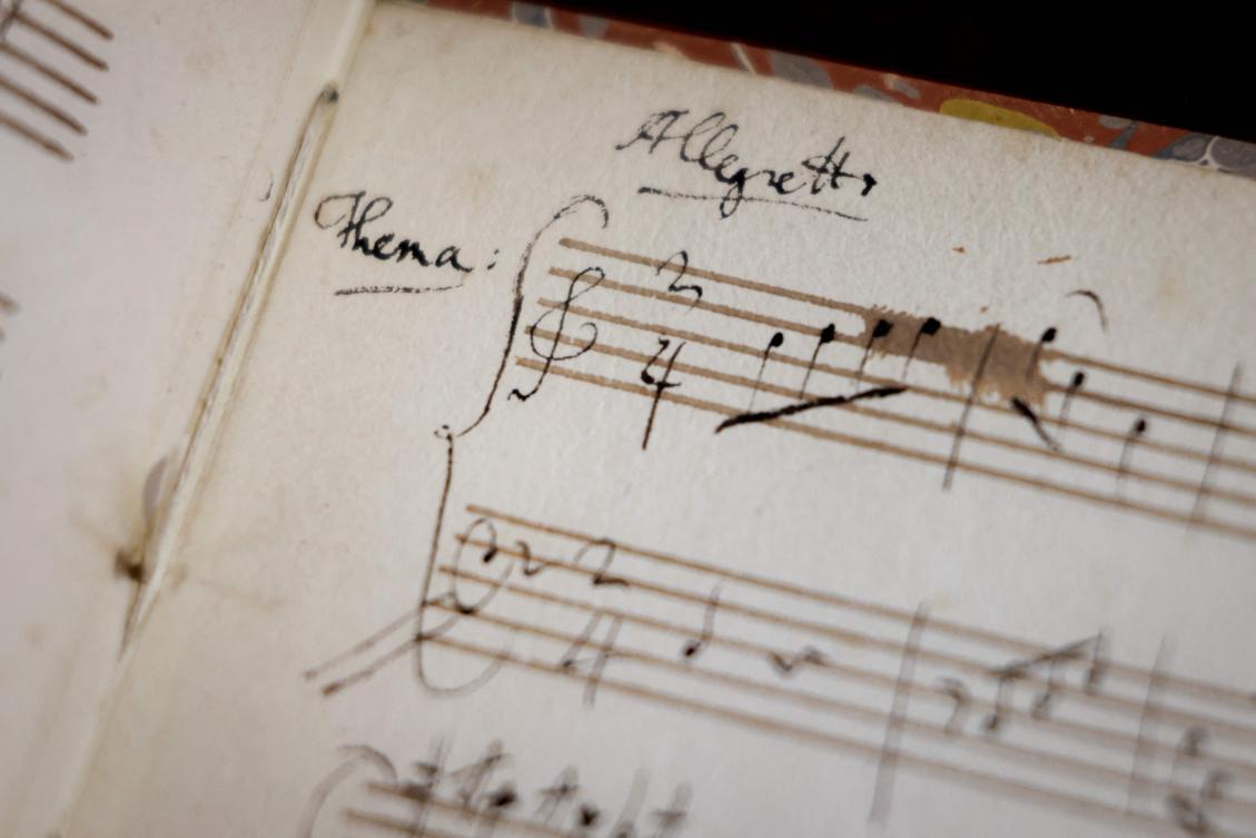 French curator unearths rare Mozart manuscript