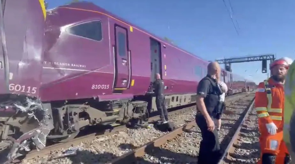 UK police probe cause of train collision that killed driver and left 9 in critical condition