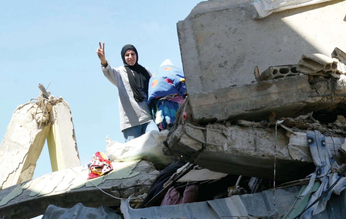 The guns may be falling silent, but the scars of war remain visible across Lebanon’s shattered towns and villages. (AFP)