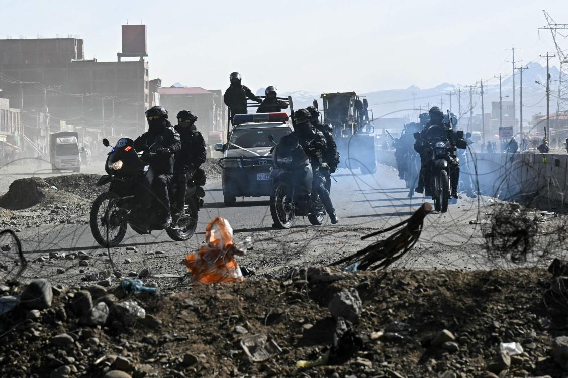 Bolivian president declares state of emergency after weeks of protests