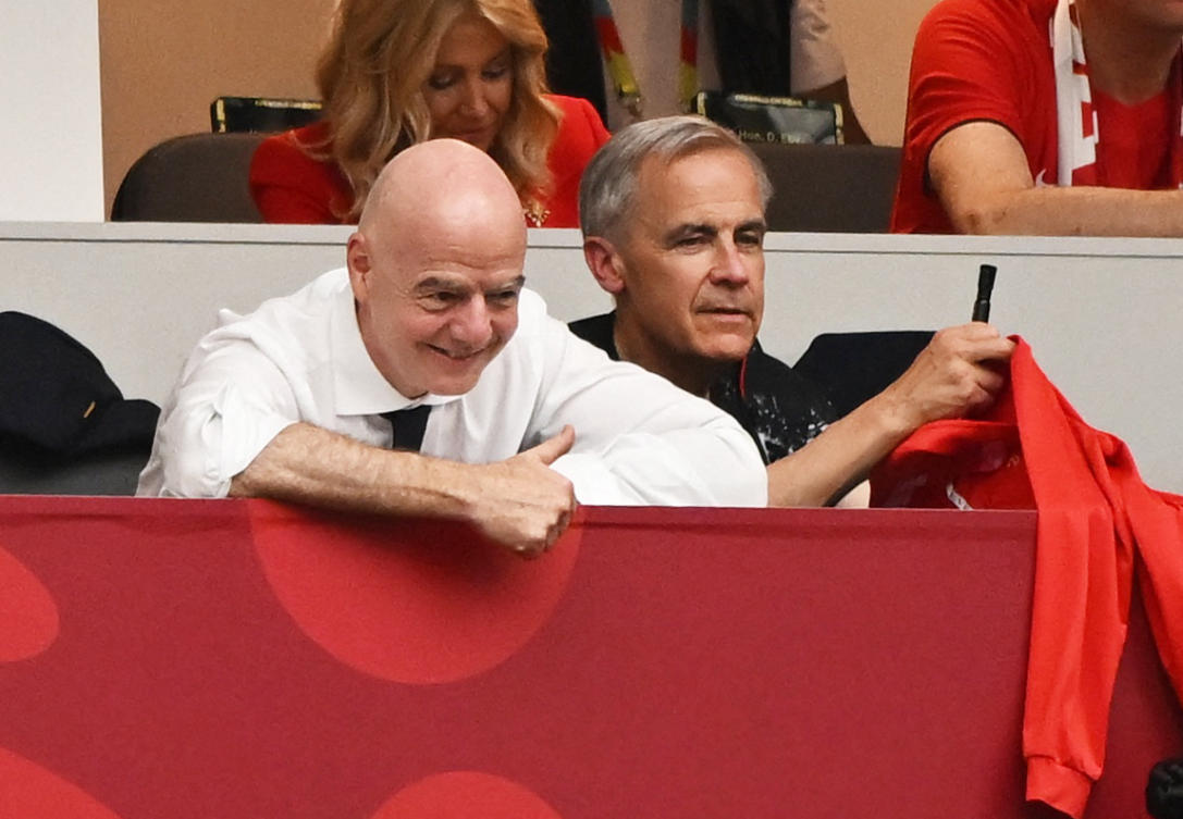 FIFA president Gianni Infantino has been a busy man at this World Cup but his unquenchable thirst to pack in as many matches as possible is causing unrest among environmentalists. (REUTERS)