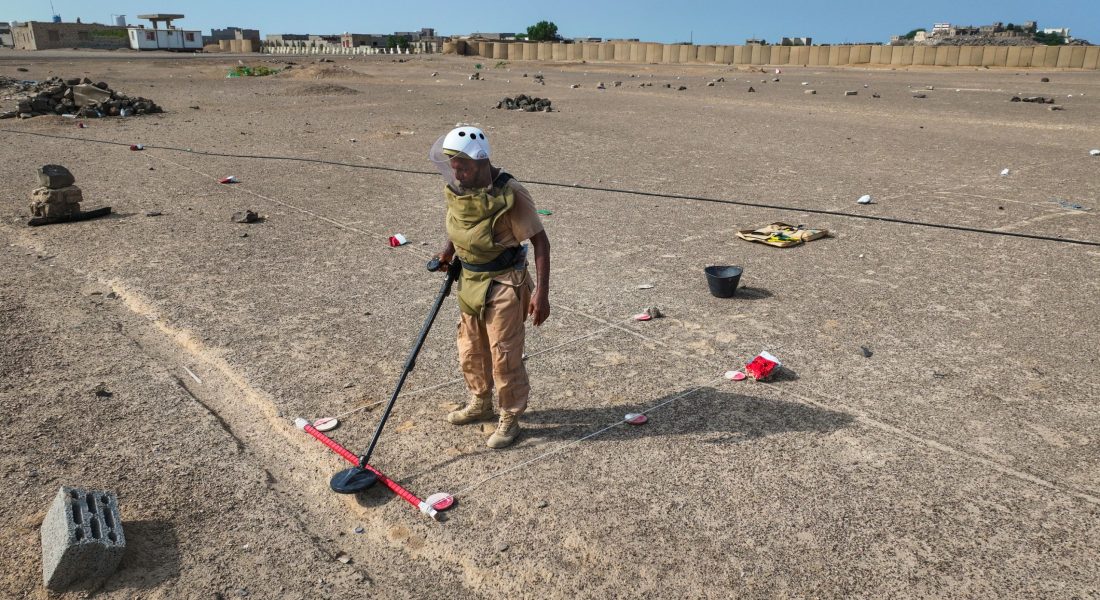 Teams are tasked with clearing villages, roads, and schools to facilitate the safe movement of civilians and the delivery of humanitarian aid. (Supplied/Masam)