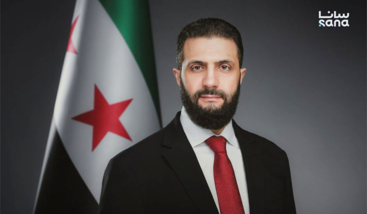 President Ahmad Al-Sharaa. (SANA)
