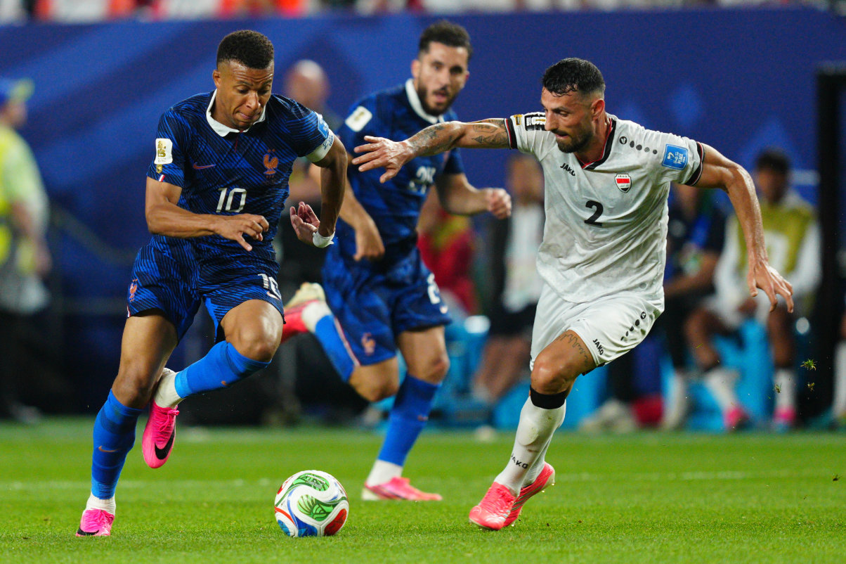 Mbappe shines with 2 goals as France beat Iraq to book place in World Cup Round of 32