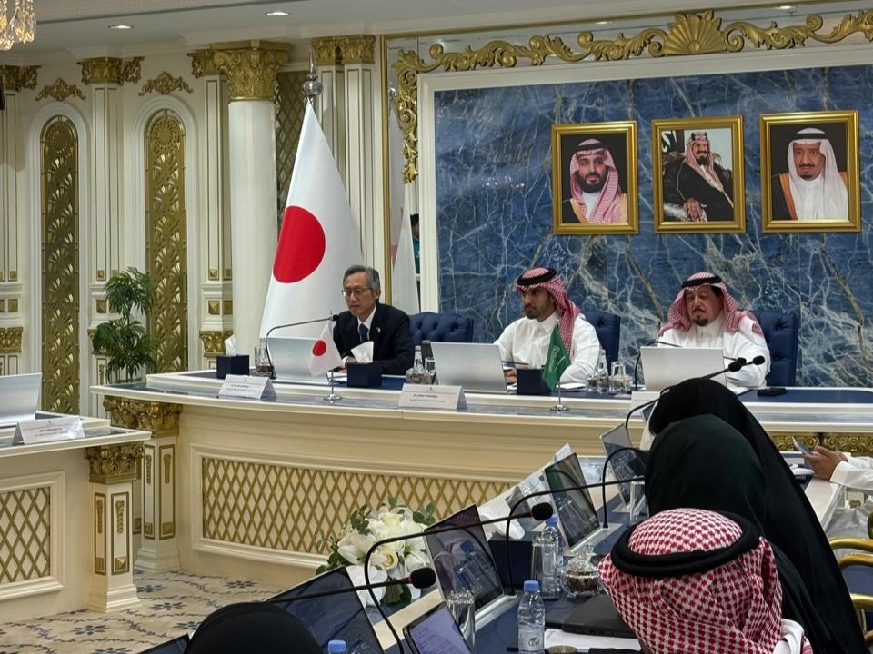 The meeting kicked off with Japanese companies presenting their business activities, followed by Saudi ministries highlighting their visions and measures. (Supplied)