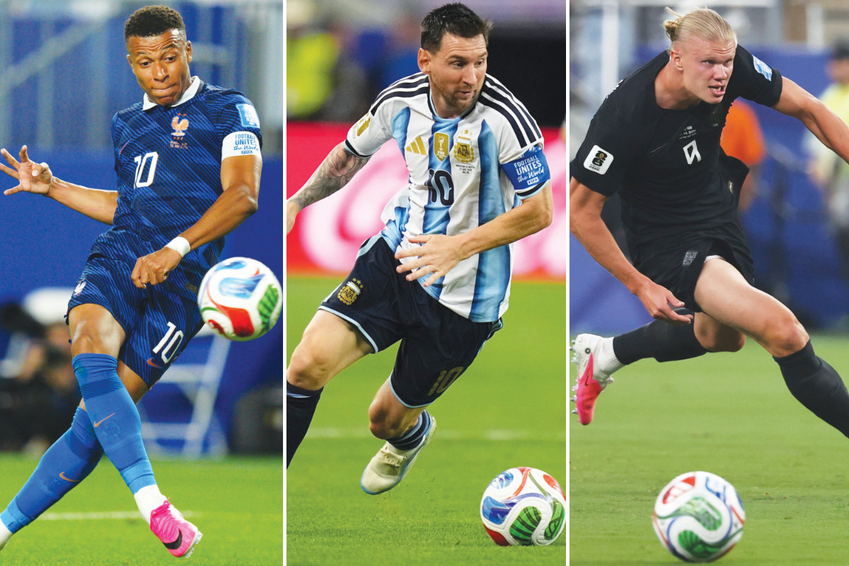 Lionel Messi, Kylian Mbappe and Erling Haaland dazzle on same day