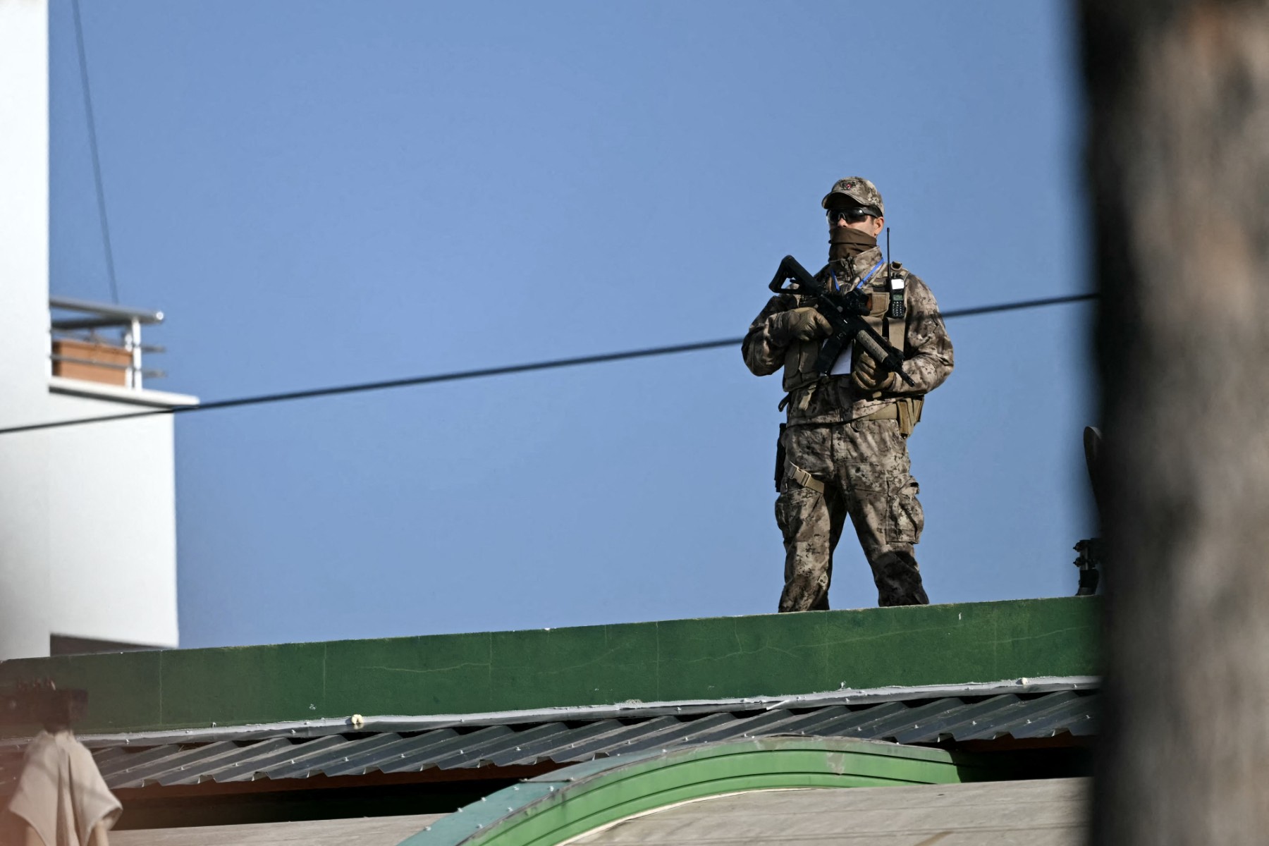 A Turkish special force police officer. (File/AFP)