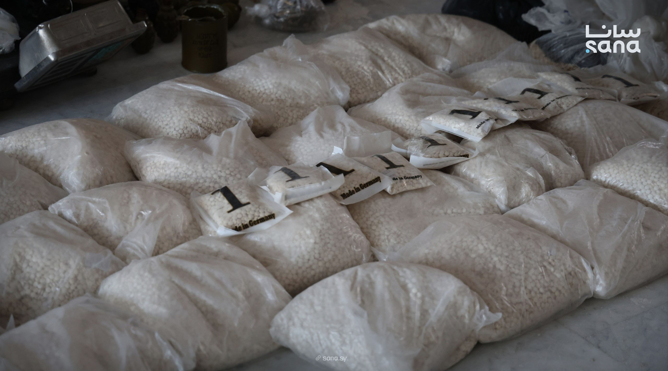 The Drug Enforcement Administration said that the operation was carried out in Homs and Idlib provinces. (SANA)