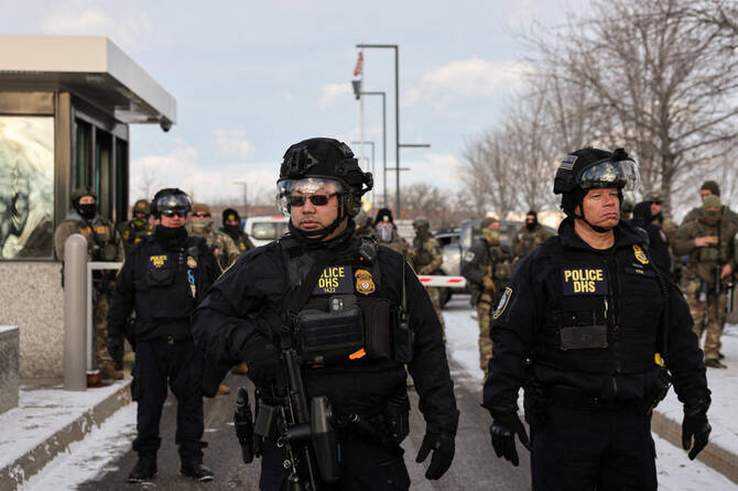 US judge blocks Trump administration from making arrests at immigration courts