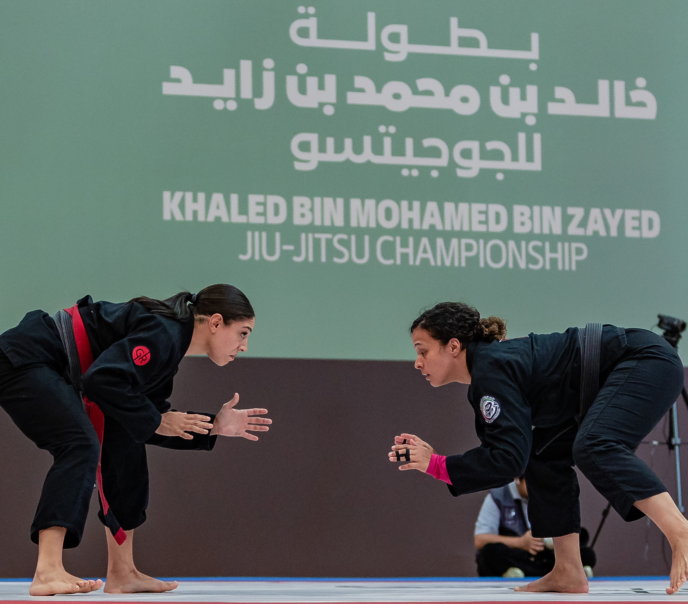 The fifth round of the Khaled bin Mohamed bin Zayed Jiu-Jitsu Championshipis taking place at Mubadala Arena in Abu Dhabi. (UAEJJF)