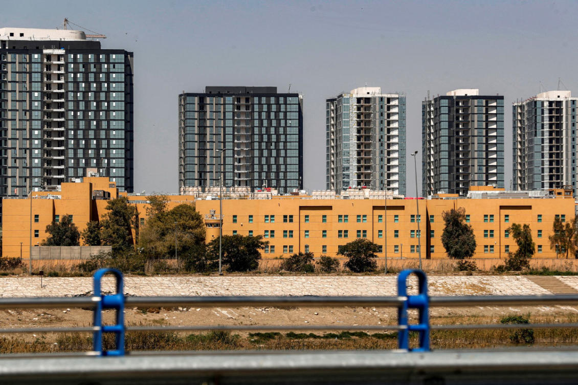 A view of Baghdad's fortified "Green Zone" is pictured on March 18, 2026. (AFP file photo)