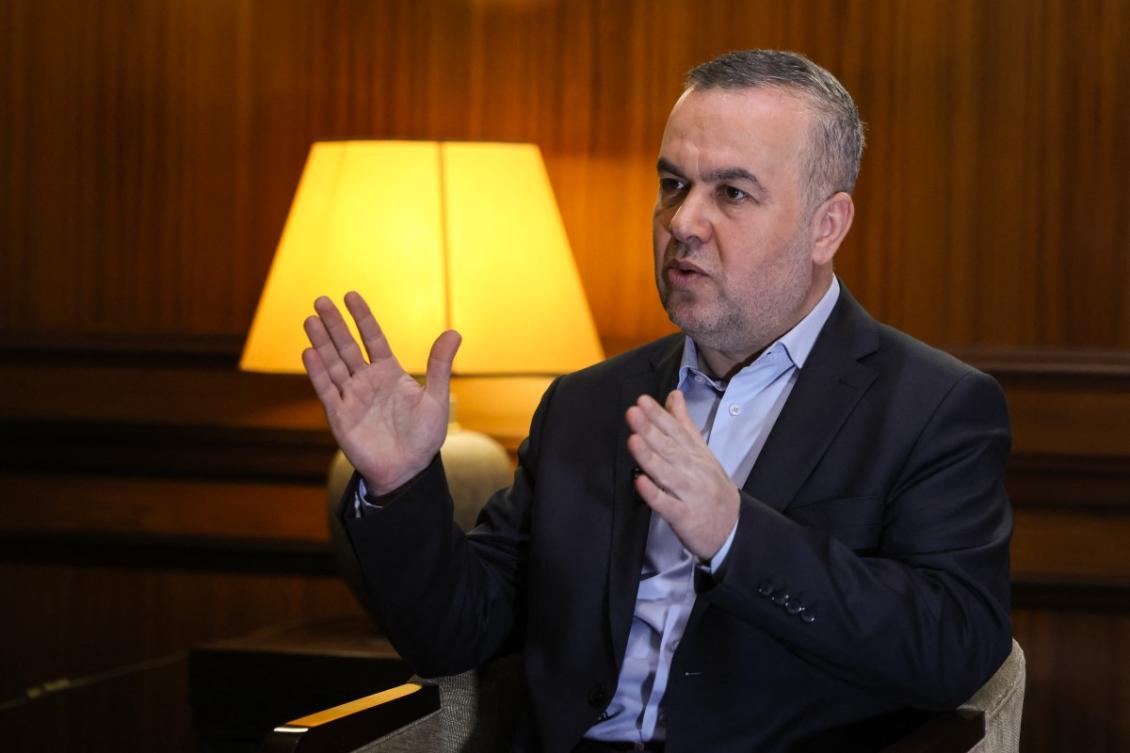 Hezbollah lawmaker Hassan Fadlallah warned on Sunday of “internal conflict” in Lebanon over the country’s agreement with Israel. (AFP)