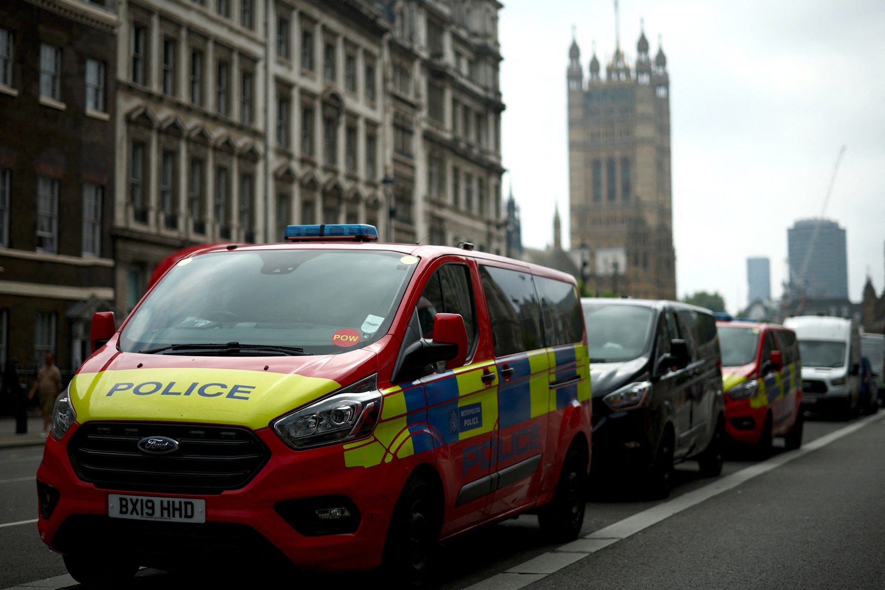 Police were called to Ealing Broadway at 2:29 p.m. on Saturday following reports of a vehicle hitting pedestrians. (File/AFP)