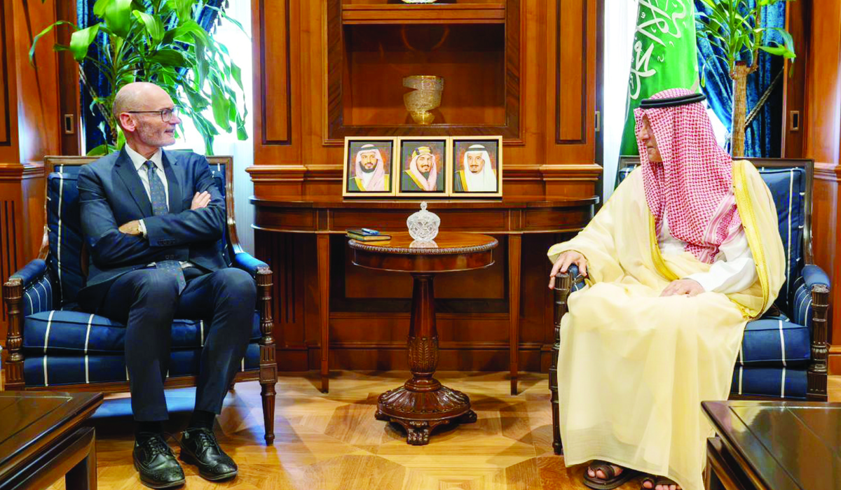 Saudi climate envoy meets British ambassador in Riyadh
