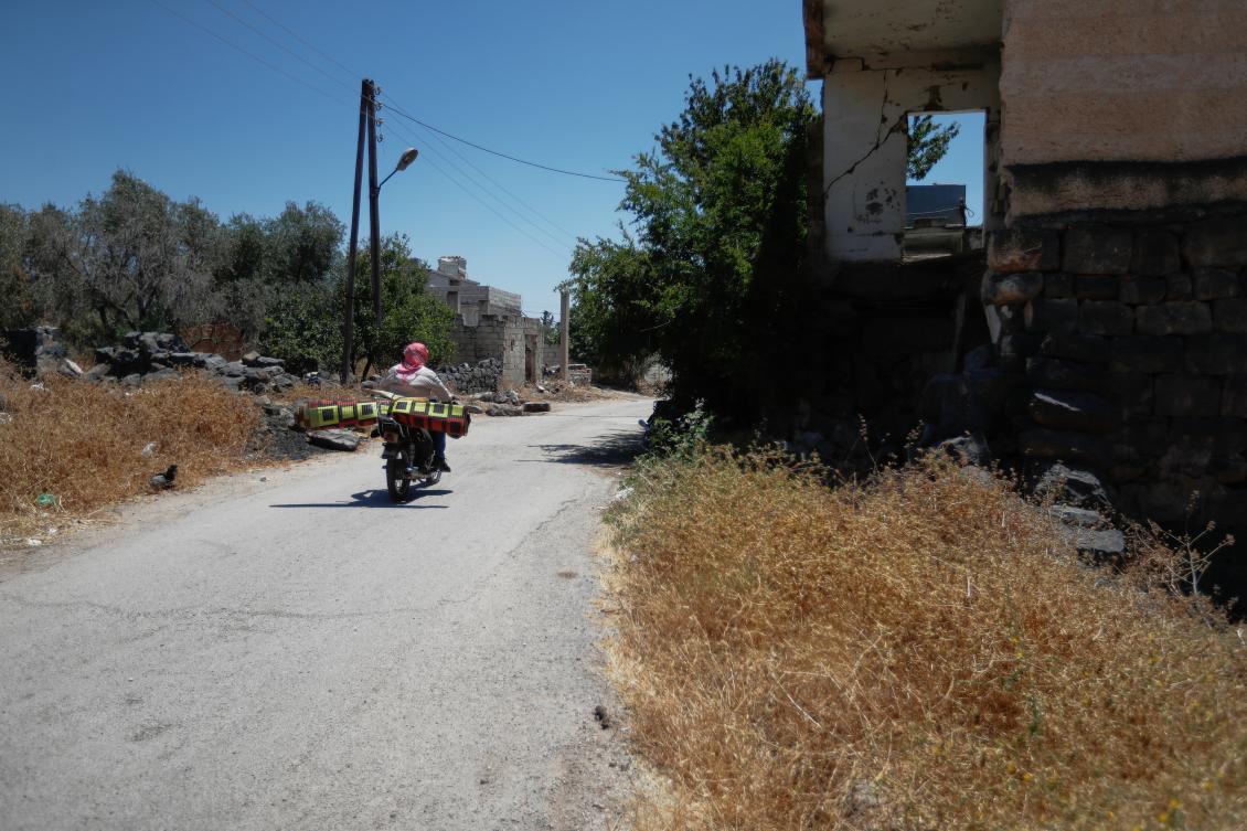 They blocked roads and threw stones at Israeli troops. In response, Israeli forces fired warning shots and artillery rounds. (AP)
