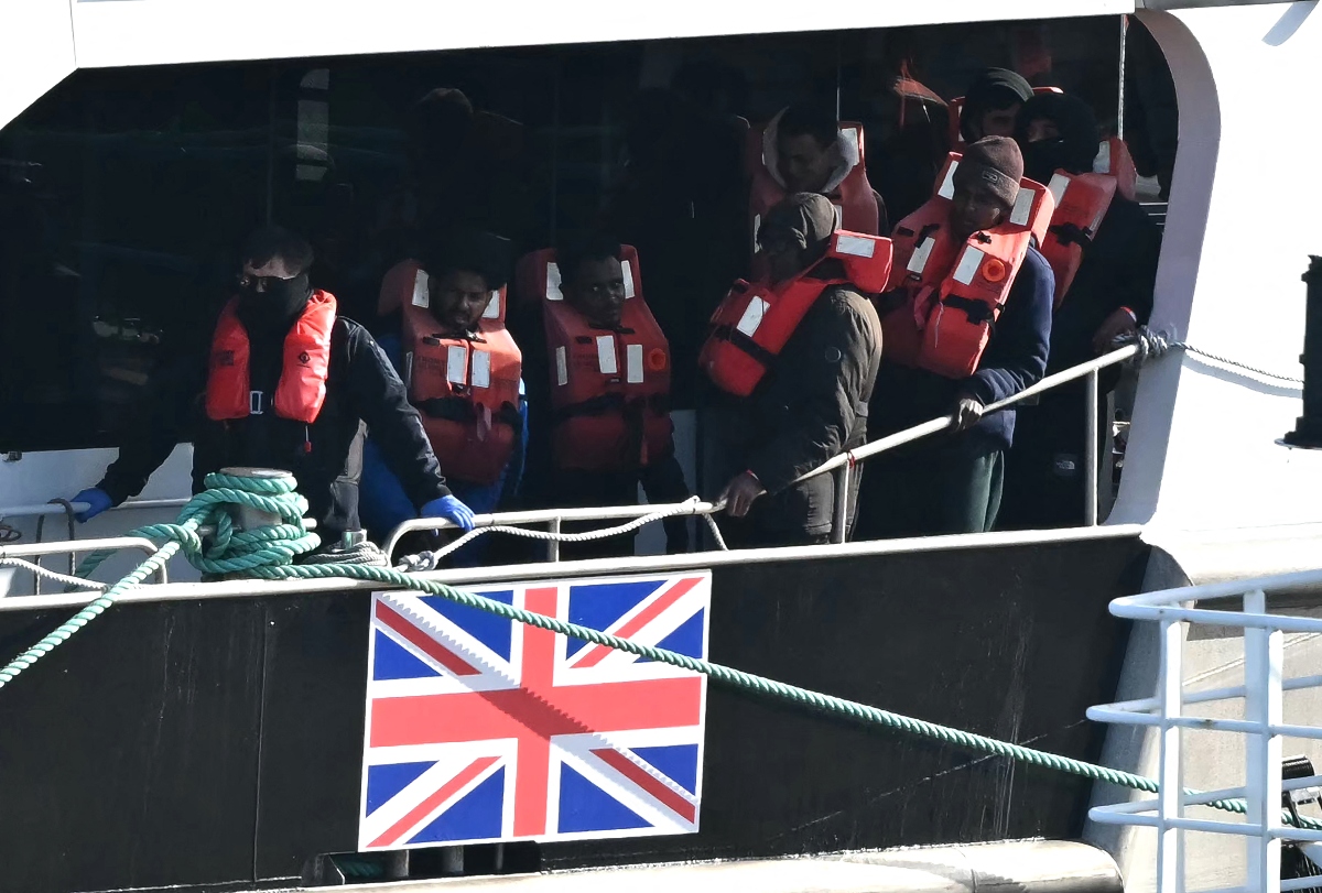According to the Migration Observatory, by the early 2020s Britons were more open to immigration than most of Europe but multiple polls suggest attitudes have hardened since 2022. (AFP)