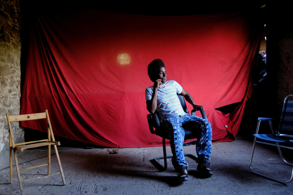 Spain is a key entry point into the European Union for tens of thousands of undocumented asylum seekers and migrants. Above, a migrant waiting to obtain the documentation needed to regularize his immigration status, in the province of Girona, Spain on June 22, 2026. (Reuters)
