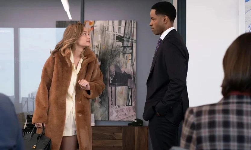 Gigi Hadid, who lives in New York, made a cameo appearance on 'Not Suitable For Work,' which films in the city. (Hulu)