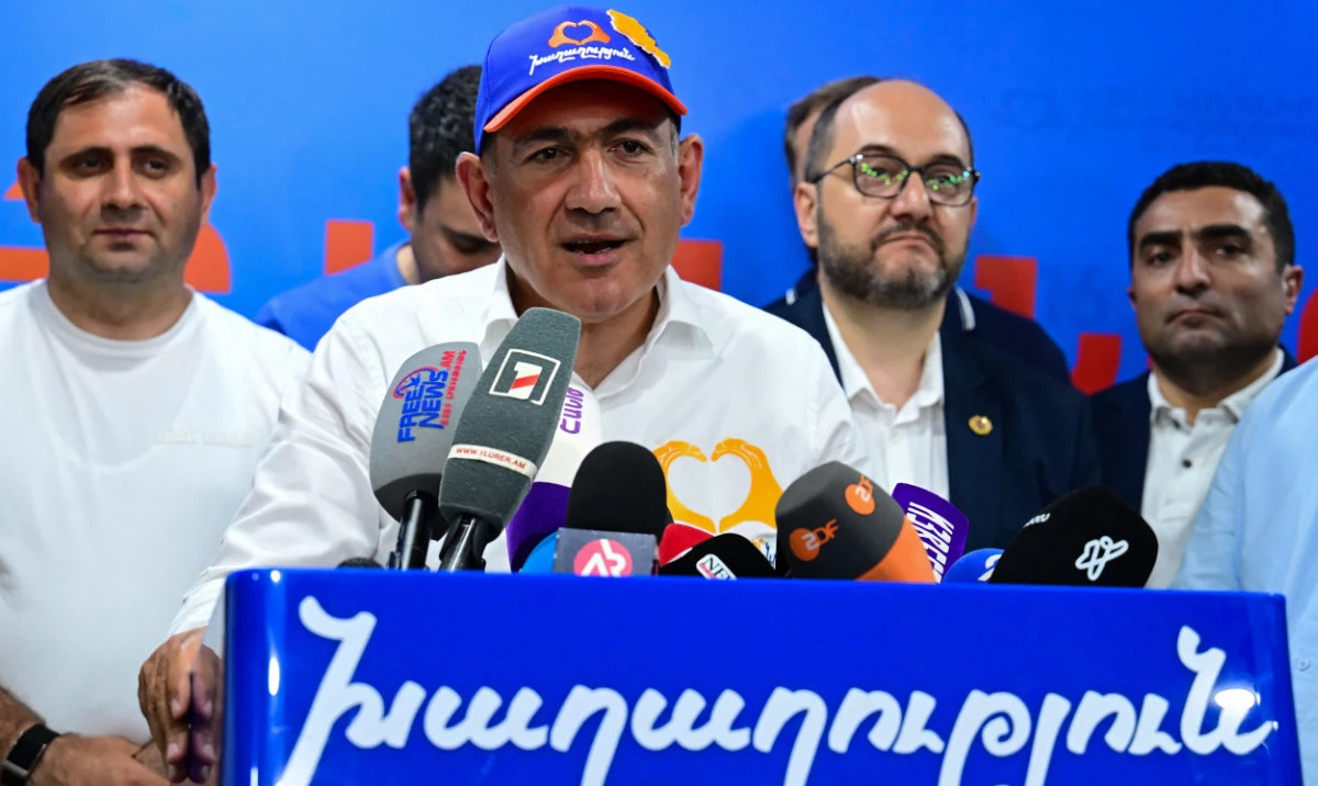 Armenia PM heads for win to cement Westward shift