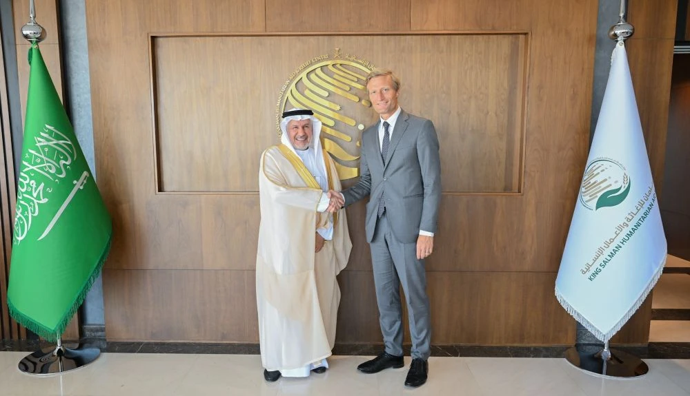 KSrelief chief meets World Food Programme official