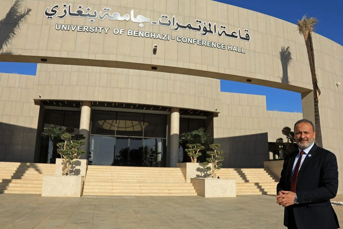 At a Libyan university once ravaged by war, students dream again