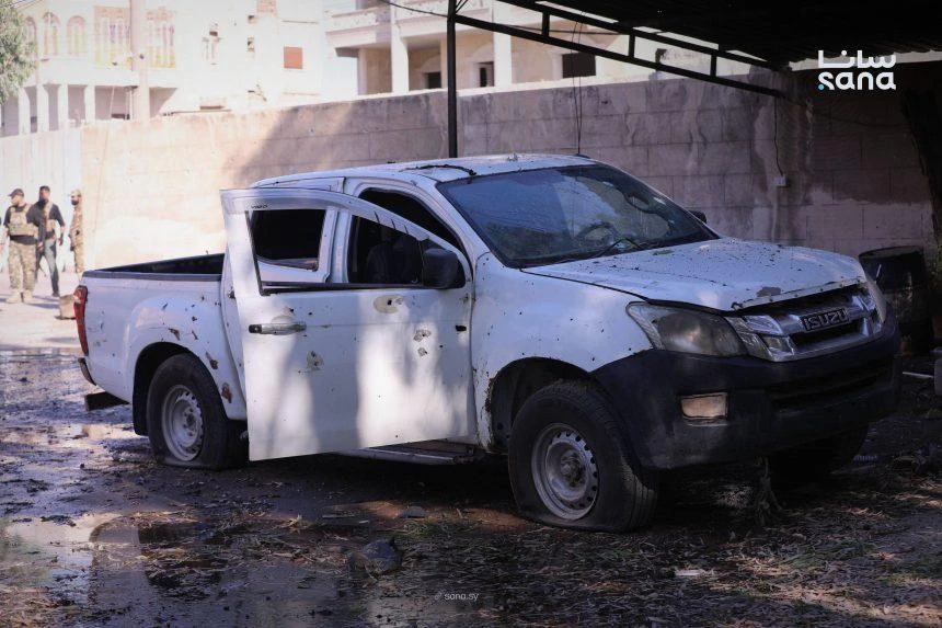 Syria’s Interior Ministry said on Monday that one of its security personnel had been killed as its forces thwarted an attack by two Daesh militants in Raqqa. (SANA)