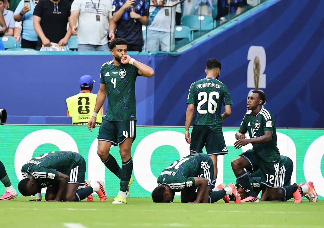 Saudi Arabia kick off World Cup campaign with draw against Uruguay