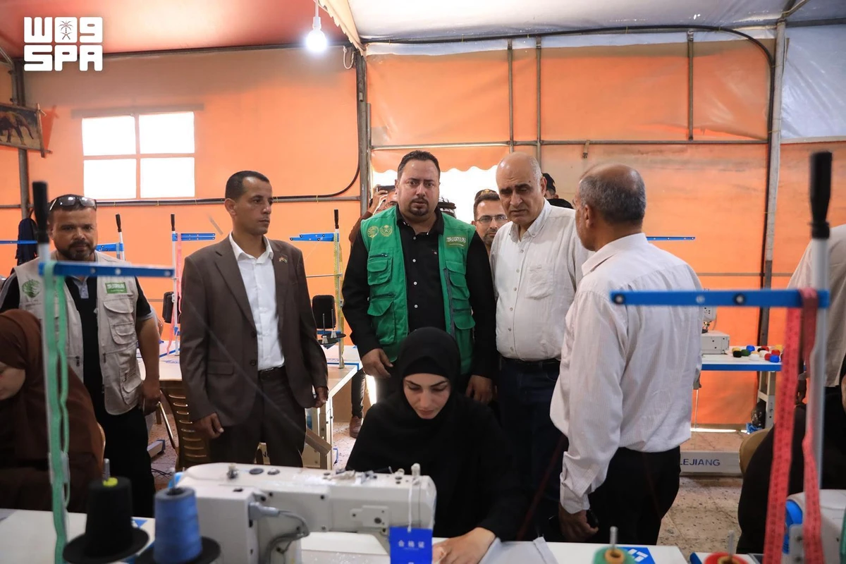 In its first phase, the project will train more than 1,000 beneficiaries across eight vocational and digital tracks. (SPA)