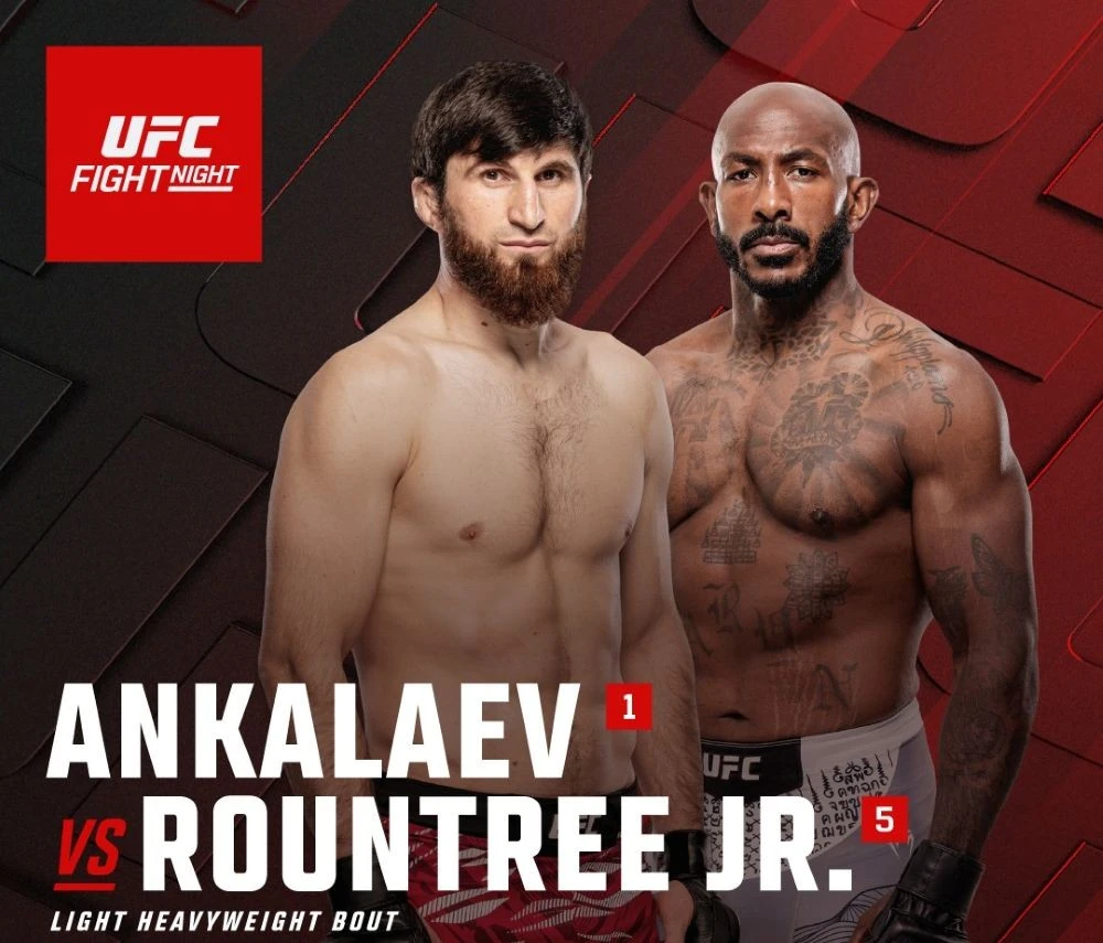Ankalaev set to face Rountree in Abu Dhabi