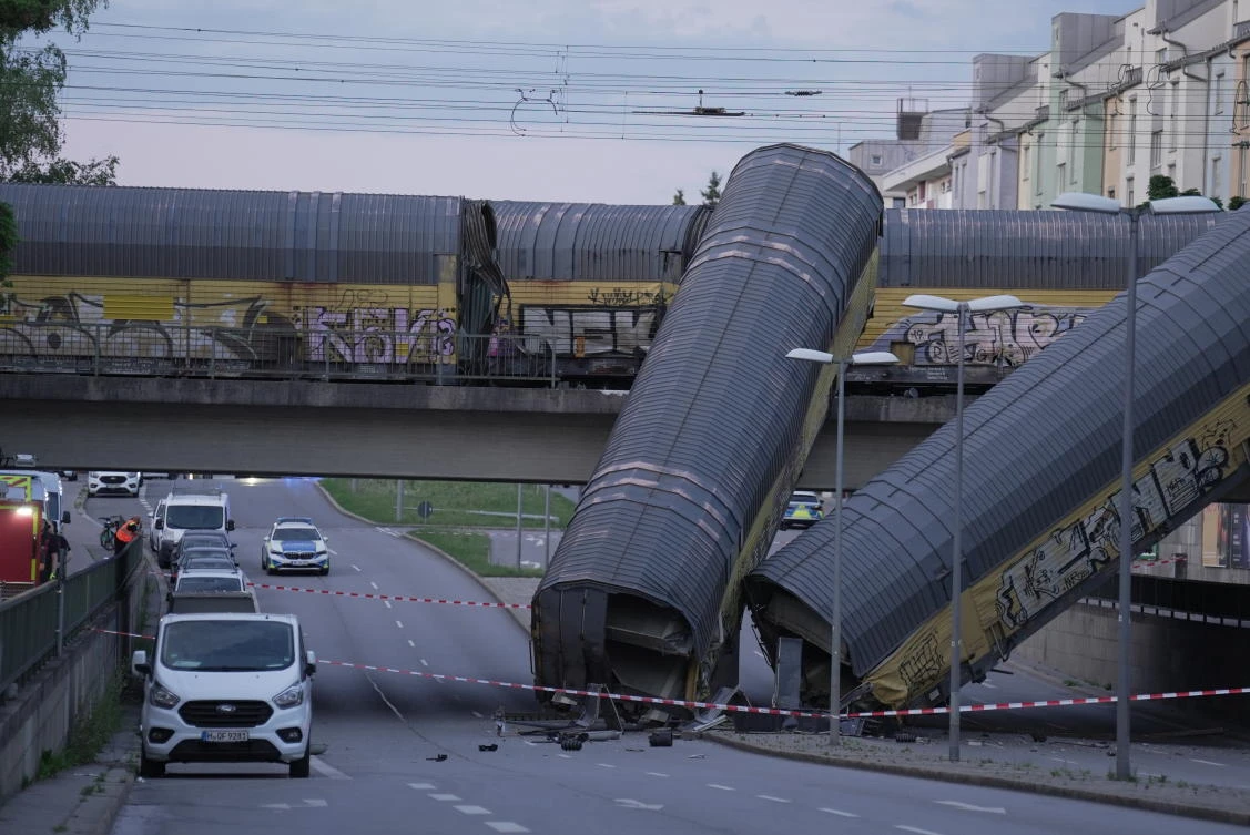 One dead after freight trains collide in Munich