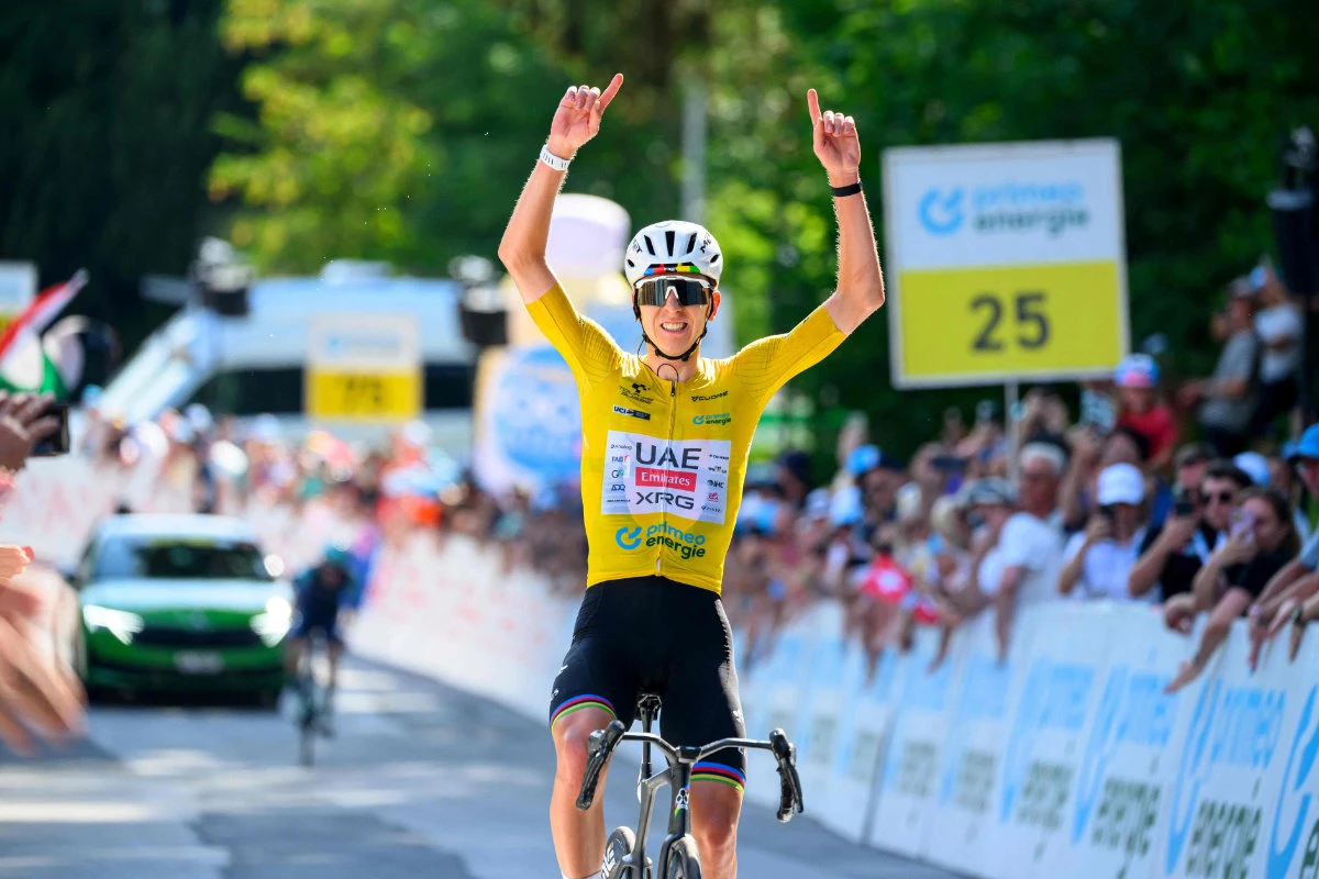Tadej Pogacar wins the Tour de Suisse in style by taking the final stage