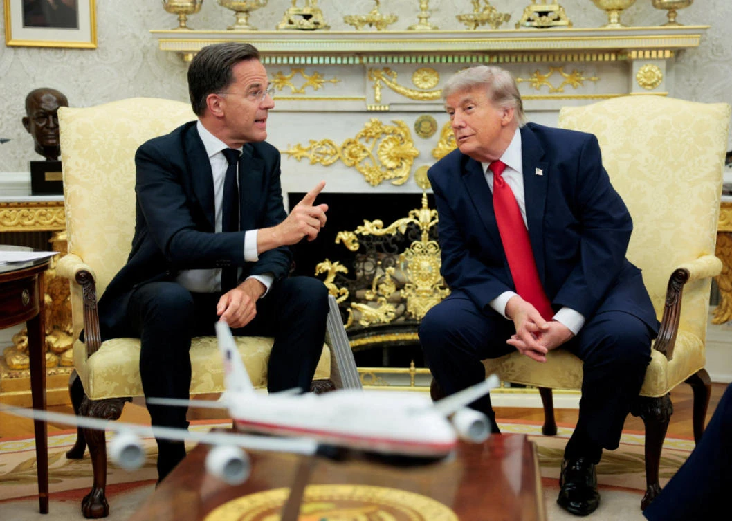 Using flattery, Rutte tries to ease NATO tensions with Trump over Iran