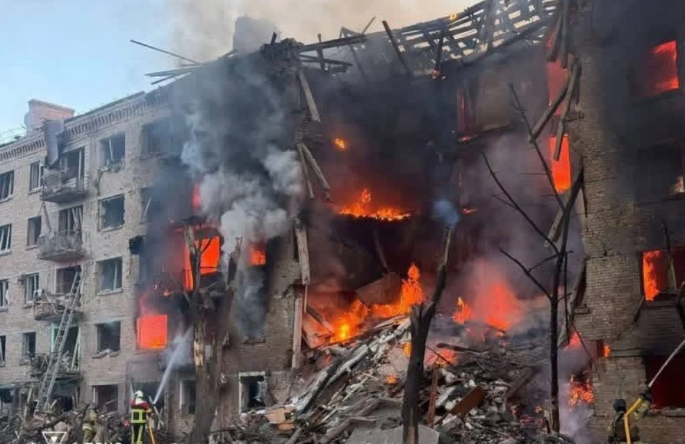 Explosions heard in Kyiv amid air alert