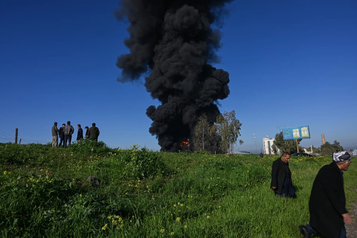 Explosive drone targets Iranian Kurdish opposition camp north of Iraq’s Erbil, security sources say