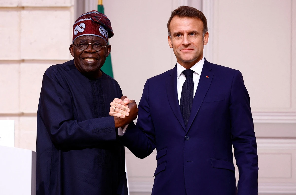 Tinubu’s embrace of Macron comes when much of Francophone Africa is rejecting the exploitative neocolonial system (File/AFP)